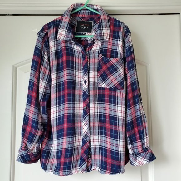 Little Rails Other - Little Rails Plaid Button Down Shirt 8 9